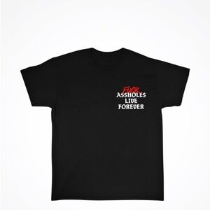 ALF Black Graphic Men's T-Shirt